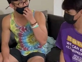 Asian hunk gives back to the community and gets some anal fun in return.