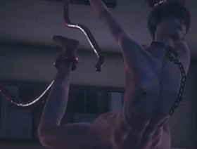 Japanese sissy boy gets ass licked and fucked in hot Yaoi femboy scene