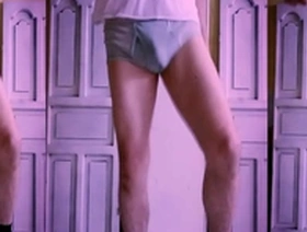 Mature man Alejandro Mistral explores his fetish in gay underwear and lingerie
