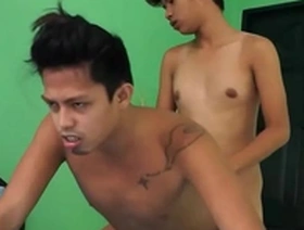 Gay sex with an Asian teen with no condoms.