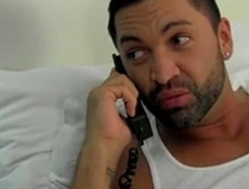 Gay black hair beauty enjoys deepthroat and rimming