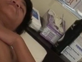 Young Asian boy gets balls rubbed by amateur gay