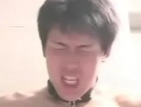 Steamy scene with a Chinese hunk and Japanese stud