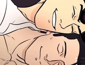 Ghostgos Asian couple enjoys hardcore sex with big dicks