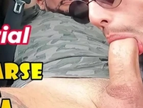 Gay cop pulls over and gives a blowjob in exchange for a ticket