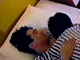 Hiroshi, a straight Japanese man, pleasuring himself and ejaculating.