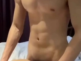 Handsome straight fuck bottom twink doggystyle bareback