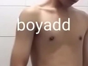 Cute solo Thai boy