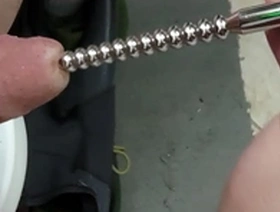 Testing out my new ribbed sounding rod