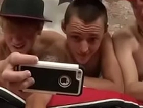 Gay porn young teen boy Cheating Boys Threesome!