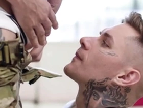 Adult time - military hunk ty roderick dominates obedient gay sub zak bishop with rough fucking!