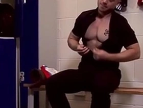 UK jock assfucked and spunked in lockerroom