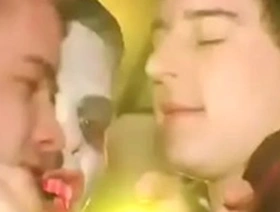 Crazy homo fuckfest with all night drinking and hardcore fucking