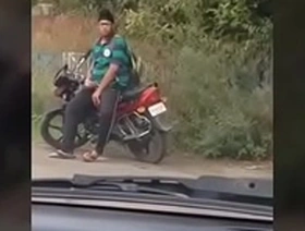 Indian gay video of a horny and wild Punjabi boy masturbating openly on road - Indian Gay Site