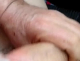 Daddy wank my cock in a car